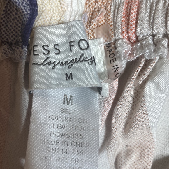 Dress Forum wide leg split high waist pant size M - Picture 3 of 3